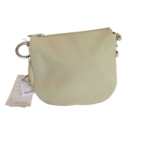 Burberry Knight Pale Green Leather Shoulder Bag with Silver hardware - Picture 6 of 16